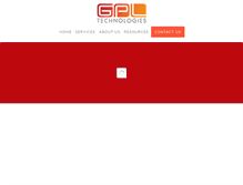 Tablet Screenshot of gpltech.com